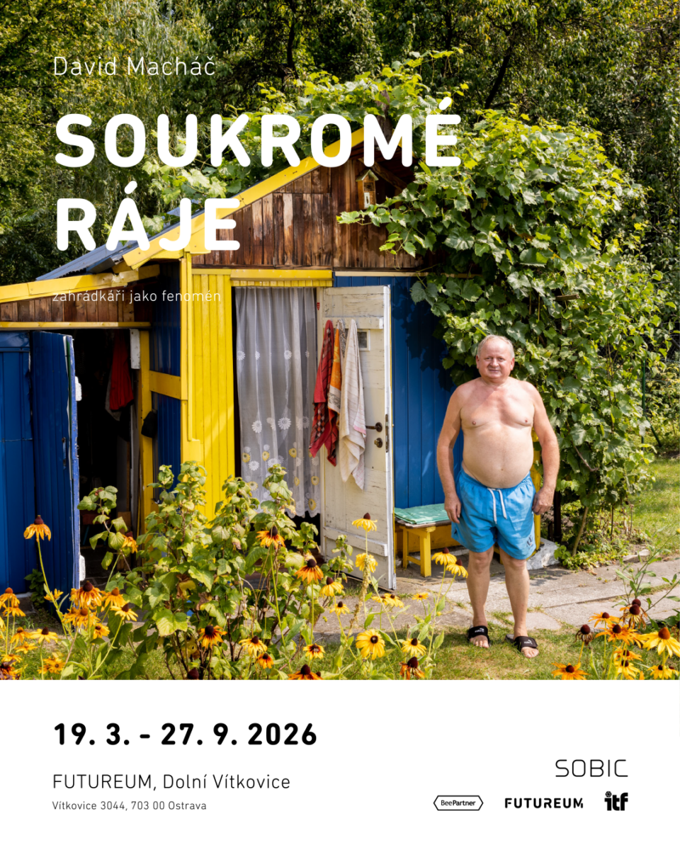 David Macháč: SOUKROMÉ RÁJE — Multifunkční aula Gong, Ostrava